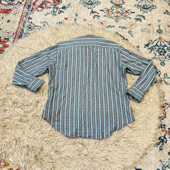 Robert Graham Button Down flip cuff Shirt  XL - Picture 7 of 7